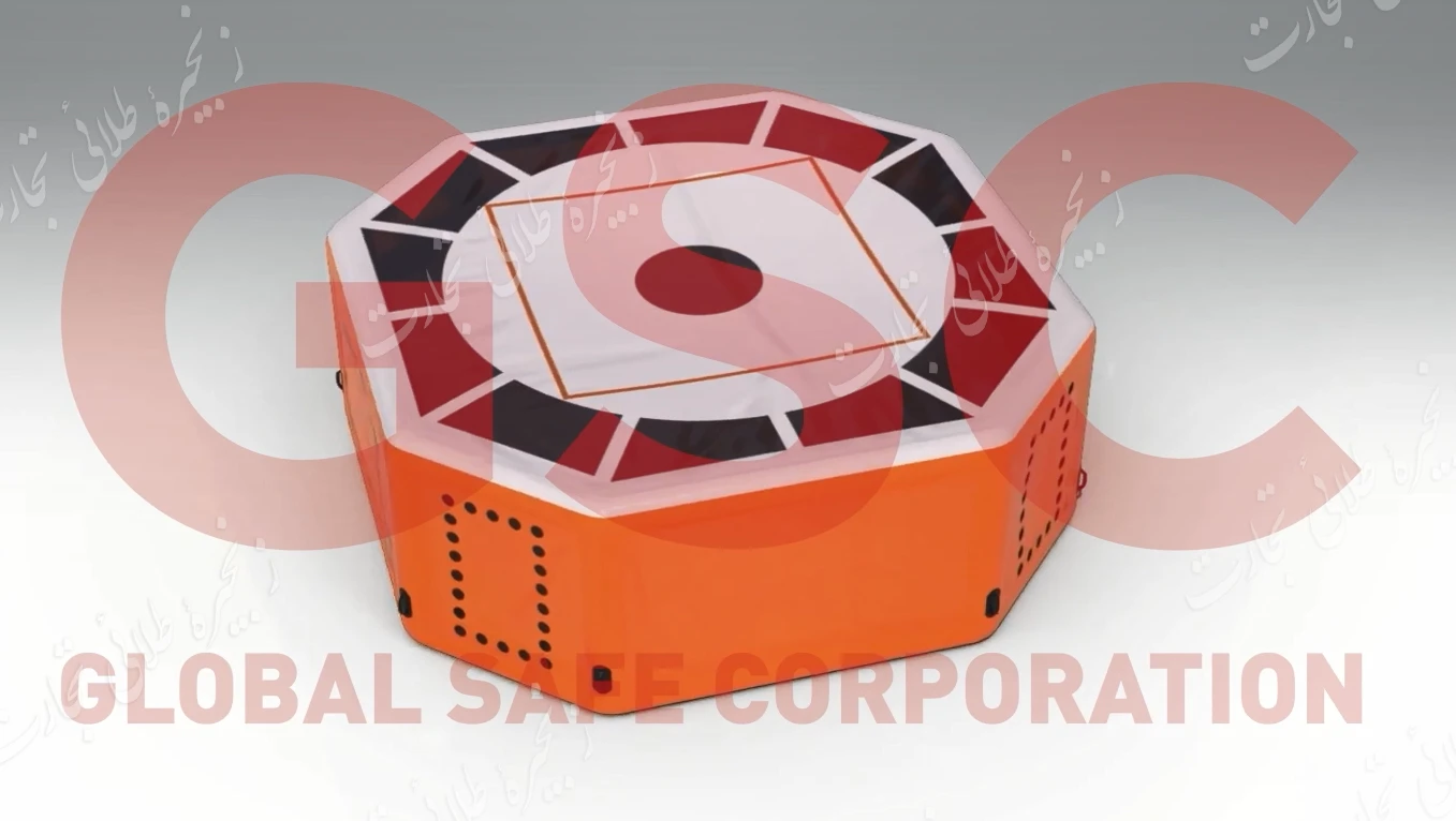 تشک نجات هشت ضلعی Cylinder Type ، GSC ( ساخت کره جنوبی)